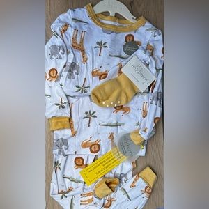 Milkberry safari animal pajamas